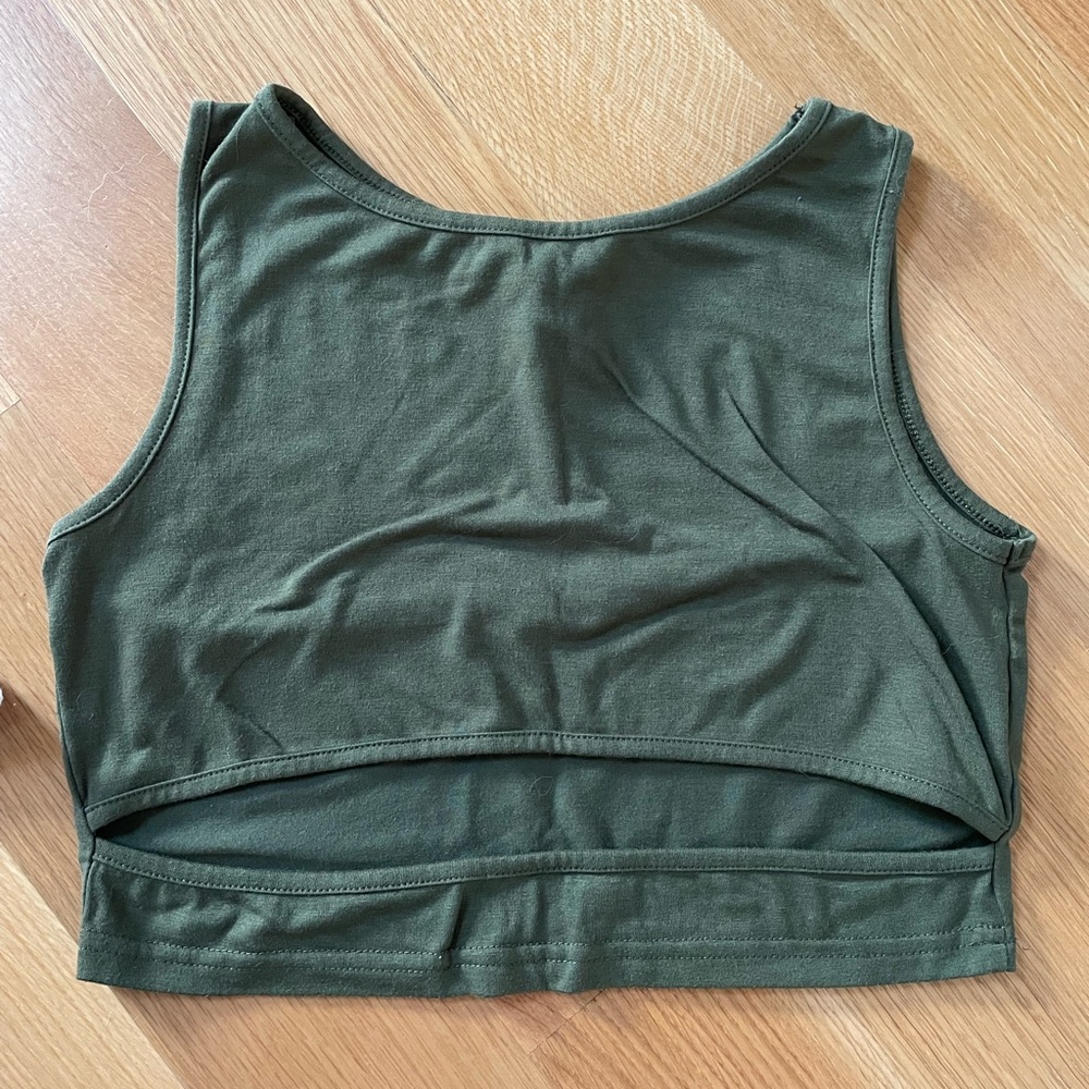 Green shirt